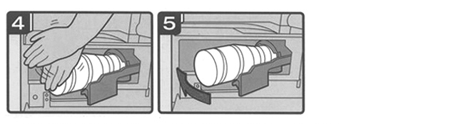 TN217 Potocopy Makinesi İçin Konica Minolta Toner Bizhub 363 Siyah