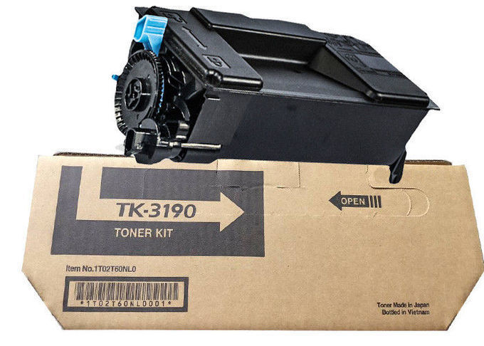 Yüksek Kapasiteli 25K Siyah Kyocera Toner Kartuşları TK-3190 / 1T02T60NL0