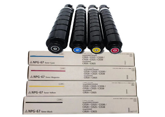 Lazer Canon Npg 67 Toner Kartuşu Canon ir ADV C3320 Yazıcı İçin 12000 Sayfa Kapasiteli