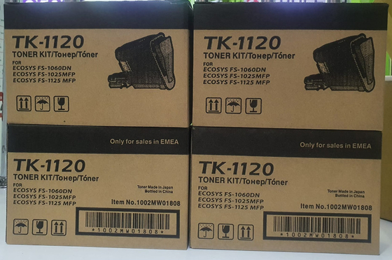 Uygun Kyocera TK-1120 Black Toner Cartridge FS 1025MFP EMEA pazarı için
