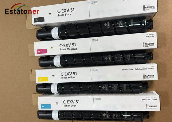 Yüksek Verimli Canon NPG-71 C-EXV51 Yazıcı Toner Kartuş Seti, ImageRunner Serisi için