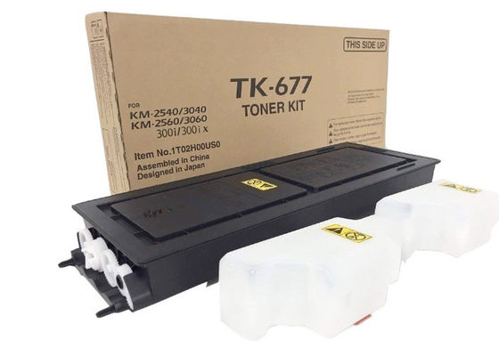 TK677 Kyocera Toner Kartuşları KM - 2540 / 3040 / 2560 / 3060 / 300i Fotokopi Makinesi İçin