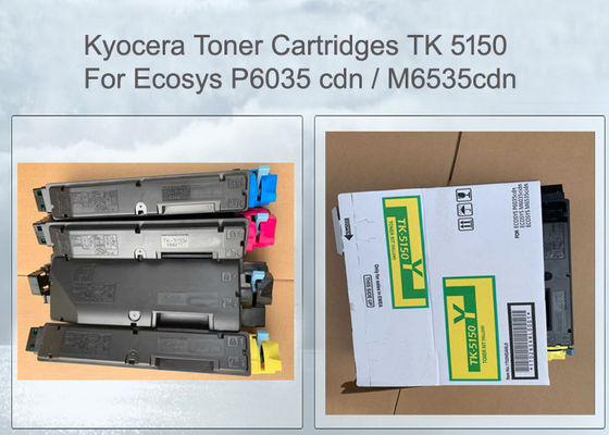 ECOCYS 6535 IÇIN KYOCERA TK-5150Y TONER KARTUŞ 1T02NSANL0, SET başına 10 ADET 10 K SAYFALAR