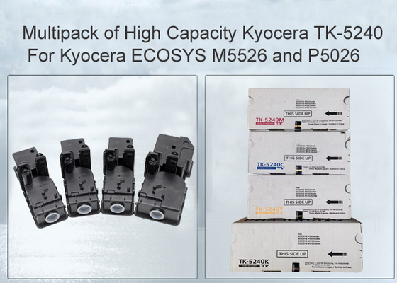Kyocera TK-5240 Generic Color Toner Cartridge set for Kyocera ECOSYS M5526 and P5026