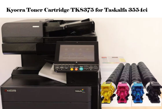 TK8375 TK-8375 TK8377 TK8376 TK8378 Renkli Toner Kartuşu Kyocera TASKalfa 3554ci için