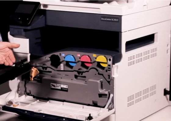 Fuji Xerox Docucentre Sc2022 Fotokopi Makinesi Çoklu Paket Değer Seti Toner CT203024 - CT203027 için