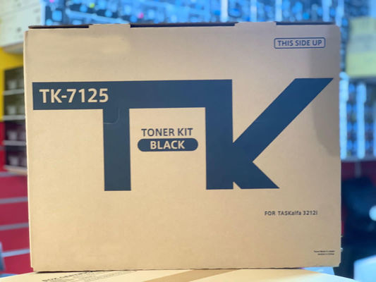 Kyocera TK7125 1T02V70NL0 Kopya makinesi Siyah toner kartuşu Uyumlu TASKalfa 3212i Yazıcılar 20000 Sayfa