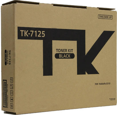 Kyocera TK7125 1T02V70NL0 Kopya makinesi Siyah toner kartuşu Uyumlu TASKalfa 3212i Yazıcılar 20000 Sayfa