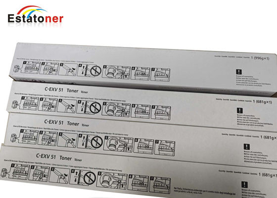 Yüksek Verimli Canon NPG-71 C-EXV51 Yazıcı Toner Kartuş Seti, ImageRunner Serisi için