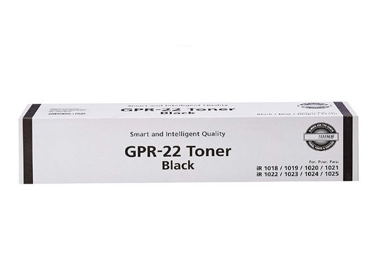 Siyah GPR 22 / CEXV 22 Canon Kopya Toner IR - 1024 / 1025 8400 Sayfalar